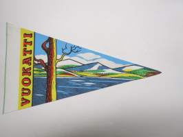 Lappi - Sotkamo - Vuokatti -matkailuviiri / souvenier pennant