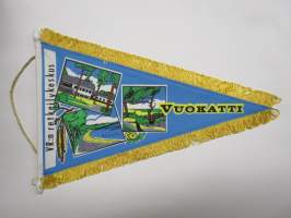 Lappi - Sotkamo - Vuokatti - VR retkeilykeskus -matkailuviiri / souvenier pennant