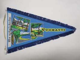 Lappi - Sotkamo - Vuokatti - VR retkeilykeskus -matkailuviiri / souvenier pennant