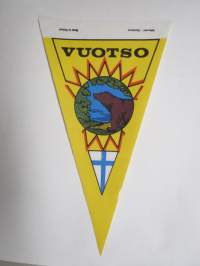 Lappi - Sodankylä - Vuotso -matkailuviiri / souvenier pennant