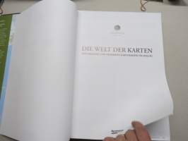 Die Welt der Karten - Historische und Moderne Kartografie im Dialog -kartoituksen ja karttojen historiaa, erittäin runsas ja monipuolinen kuvitus