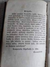Biblia -historia sisältävä sata neljä jutelmaa Pyhästä Raamatusta./ Gristian G. Barth, uutuudenopin tohtori. Suomentanut Josef Grönberg. P.1881.