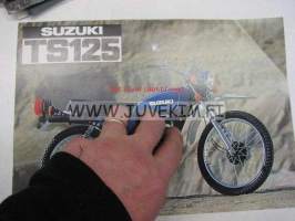 Suzuki TS125 moottoripyörä -myyntiesite