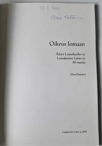 Oikeus lomaan  Äitien lomahuolto ry, Lomakotien liitto ry 50 vuotta