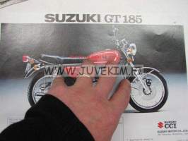 Suzuki GT125 / GT185 moottoripyörä -myyntiesite