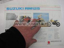 Suzuki RM125 moottoripyörä -myyntiesite