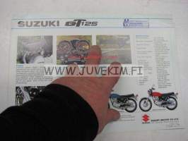Suzuki GT125 moottoripyörä -myyntiesite