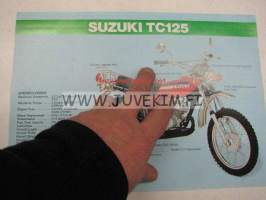 Suzuki TS125 / TC125 moottoripyörä -myyntiesite