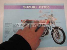 Suzuki GT125 / GT185 moottoripyörä -myyntiesite