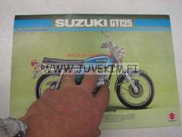 Suzuki GT125 moottoripyörä -myyntiesite