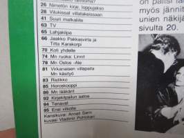 Me Naiset 1979 nr 2, 11.1.1979, Anneli Sari, Heikki Korpi, Tapio Räisänen, Ursula Andress, Naiset Kanarialla, Titta Karakorpi &amp; Jaakko Pakkasvirta, ym.