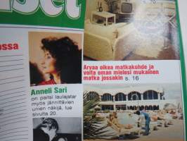 Me Naiset 1979 nr 2, 11.1.1979, Anneli Sari, Heikki Korpi, Tapio Räisänen, Ursula Andress, Naiset Kanarialla, Titta Karakorpi &amp; Jaakko Pakkasvirta, ym.