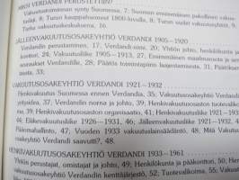 Muuttuminen ja jatkuvuus - Verdandi 80 vuotta 1905-1985 -historiikki