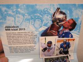 Jääkiekko - MM 2013, kullattu keräilyharkko - Moneta