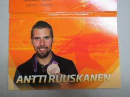 Urheilu - Antti Ruuskanen, kullattu keräilyharkko - Moneta
