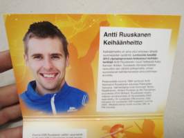Urheilu - Antti Ruuskanen, kullattu keräilyharkko - Moneta