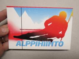 Urheilu - Alppihiihto, kullattu keräilyharkko - Moneta