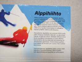 Urheilu - Alppihiihto, kullattu keräilyharkko - Moneta
