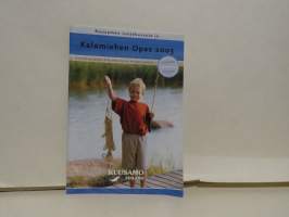 Kuusamon tuotekuvasto ja kalamiehen opas 2003