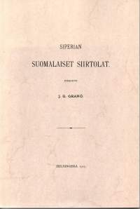 Siperian Suomalaiset siirtolat