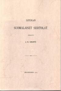 Siperian Suomalaiset siirtolat