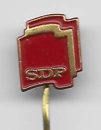 SDP 1978 neulamerkki  rintamerkki