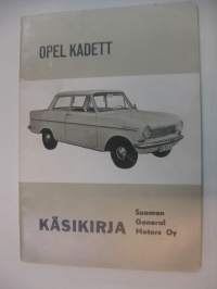 Opel Rekord käsikirja (käyttöohjekirja)