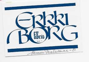Erkki Borg - Ex Libris