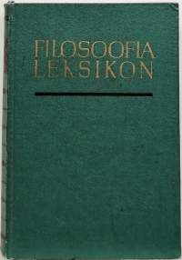 Filosoofia leksikon (Sanakirja, filosofia, vironkielinen)