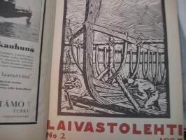 Laivastolehti 1935 sidottu vsk.