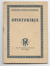 Raittiuden ystävien opintokirja 1958-61 Laitila Kaivola