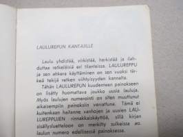 Laulureppu - Retkeilijän laulukirja