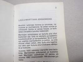 Laulumartta -laulukirja