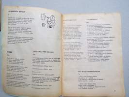 Nää Hirvilauluja on (ravintola Kultainen Hirvi, Turku) -laulukirja -song book