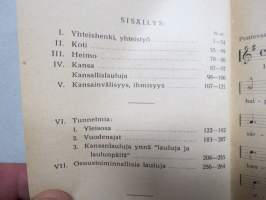 KK Laulukirja / Kulutusosuuskuntien Keskusliitto ry - laulukirja