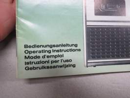 Grundig  C 6000 Automatic Streoradio Operating instructions / Bedienungsanleitung... - circuit scheme etc.