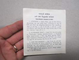 View-Master Kalle Anka Bildskivor nr B 5251-2-3 häft