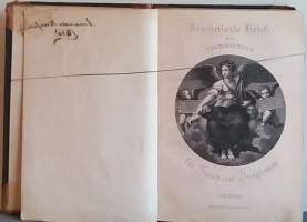Aesthetische Briefe. Ein Weihgeschenk für Frauen und Jungfrauen. (Harvinainen, keräilykirja, 1800-luku)
