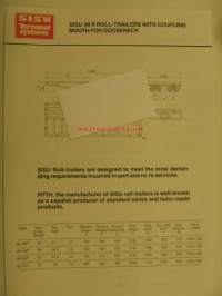 Sisu Terminal systems 40´ lauttavaunu myyntiesite