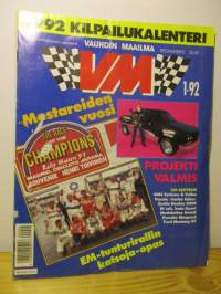 Vauhdin Maailma 1992 - vuosikerta 1-12