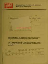 Sisu Terminal Systems 20´lauttavaunu myyntiesite