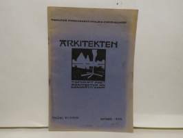 Arkitekten Oktober 1908 - Tidskrift för arkitektur och dekorativ konst