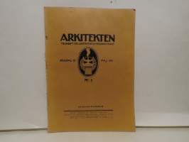 Arkitekten Maj 1913 - Tidskrift för arkitektur och dekorativ konst