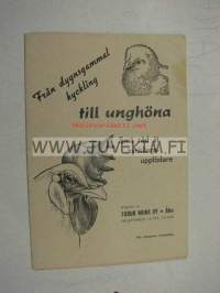 Från dygnsgammal kyckling till unghöna -broschyr
