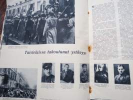 Neuvostoliitto 1957 nr 10, neuvostoliittolainen propagandalehti mm. 40 v. neuvostovaltaa, Kansallisuuskysymys ratkaistu, Pohjoista kohden, Vladimirka, ym.