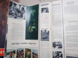 Neuvostoliitto 1957 nr 10, neuvostoliittolainen propagandalehti mm. 40 v. neuvostovaltaa, Kansallisuuskysymys ratkaistu, Pohjoista kohden, Vladimirka, ym.