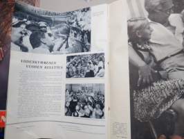 Neuvostoliitto 1957 nr 10, neuvostoliittolainen propagandalehti mm. 40 v. neuvostovaltaa, Kansallisuuskysymys ratkaistu, Pohjoista kohden, Vladimirka, ym.