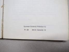 Suomen exlibristen luettelo III