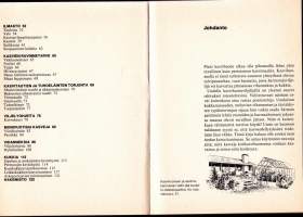 Harrastajan kasvihuone, 1980. Tietoja kasvihuoneen sijoituksesta, rakentamisesta, sisustamisesta, valaistuksesta, ilmastoinnista jne.