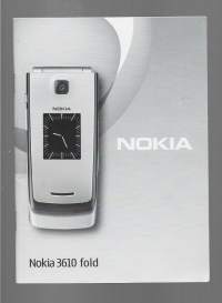 Nokia 3610 fold - käyttöohje